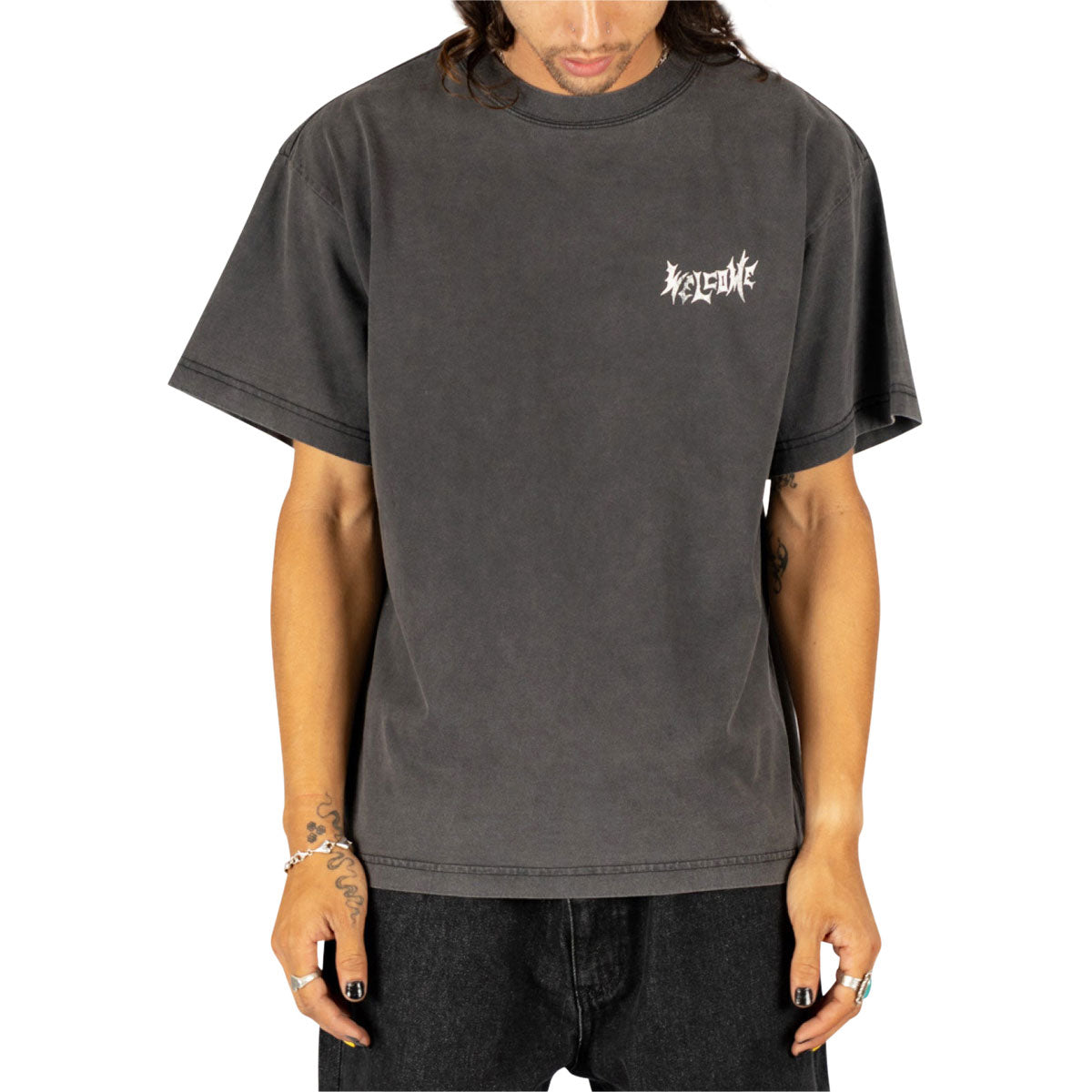 Welcome Iron Wolf T-Shirt - Vintage Black image 3