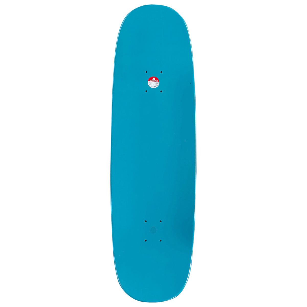 Dogtown Rat Face 2 Square Egg Skateboard Complete - Neon Blue - 9.383