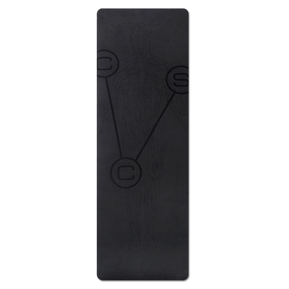 CCS Rehab PT Yoga Mat - Grey - 10mm image 1