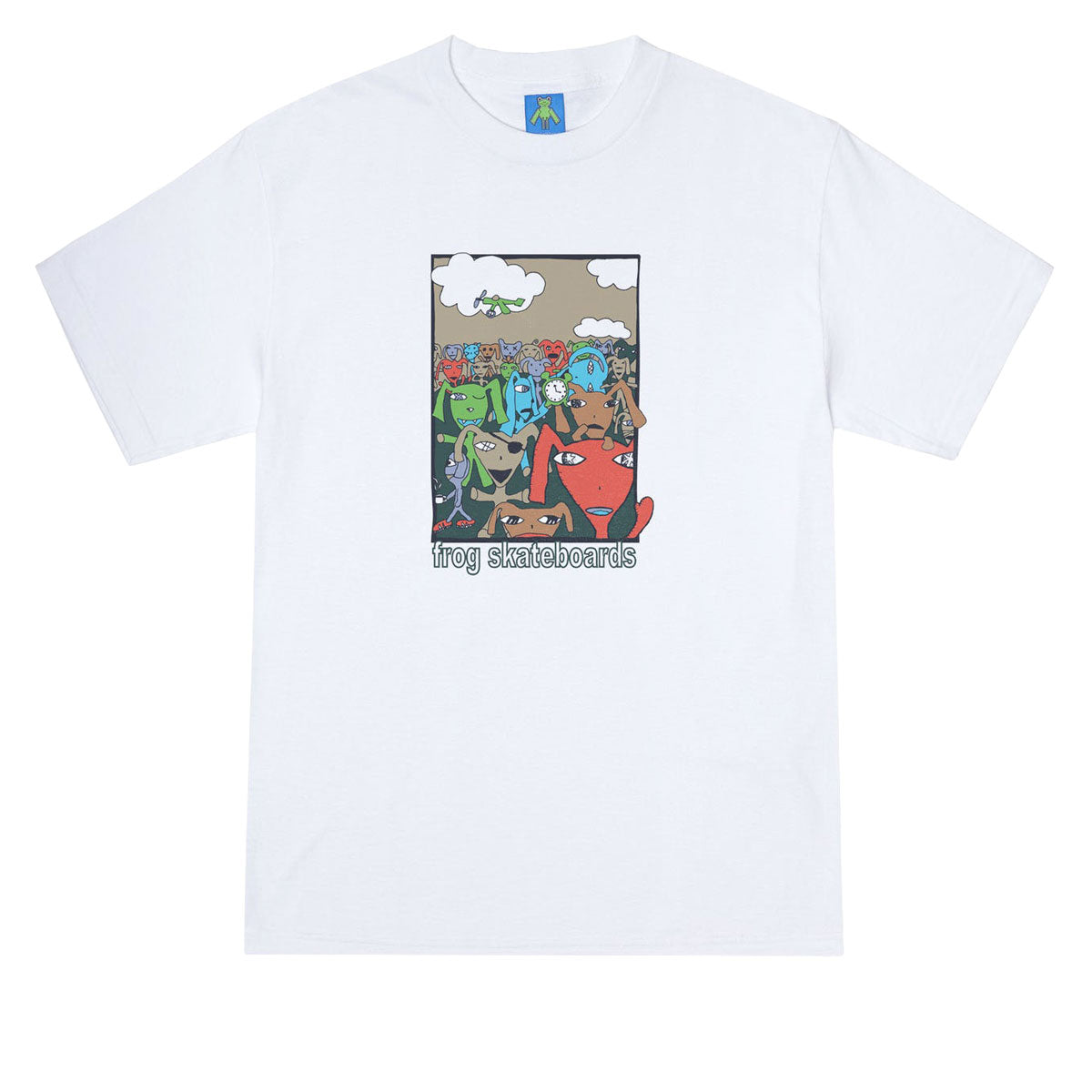 Frog Party Monster T-Shirt - White image 1