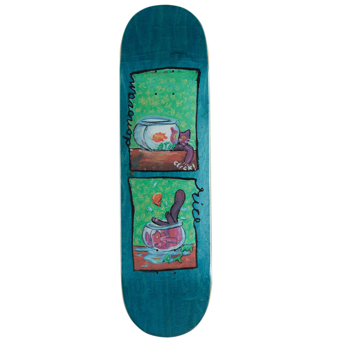 ATM Donovan Rice Fish Bowl Skateboard Deck - 8.50