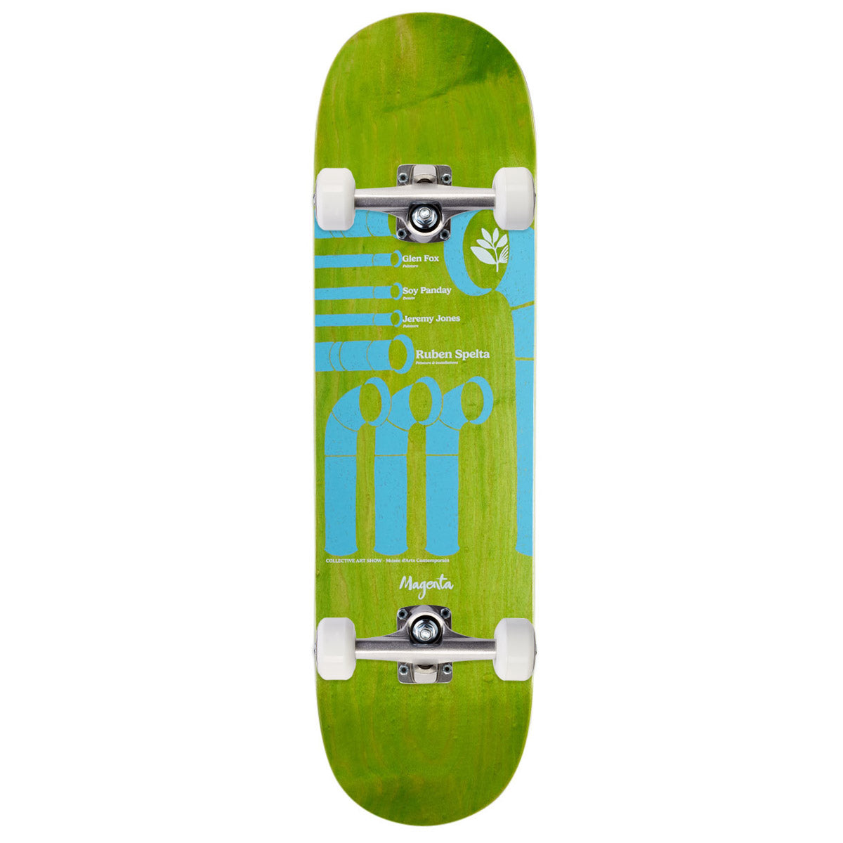 Magenta Collective One Off Series Skateboard Complete - 8.40