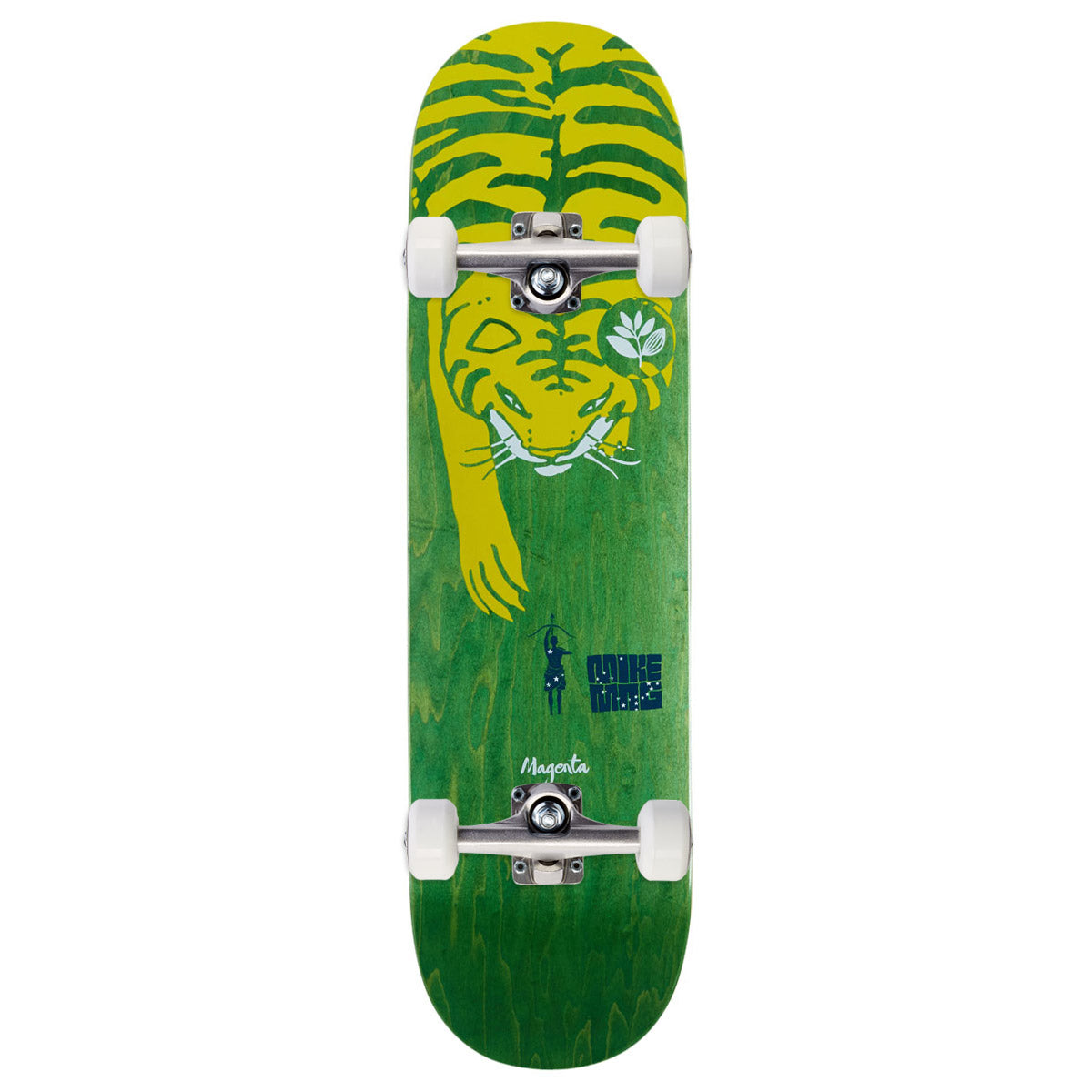 Magenta Mike Mag Tiger One Off Series Skateboard Complete - 8.50