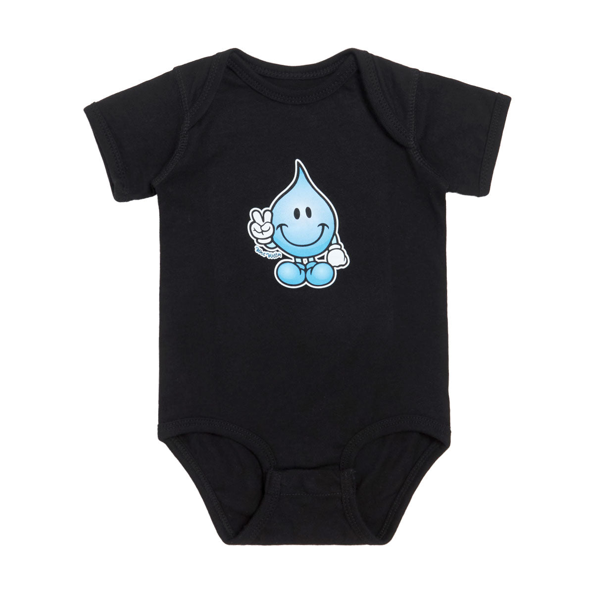 World Industries Classic Wet Willy Onesie - Black image 1