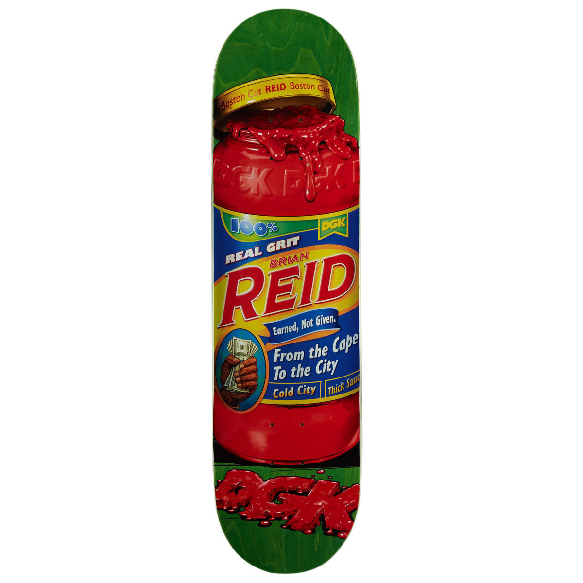 DGK Thick Sauce Reid Skateboard Deck - 8.10