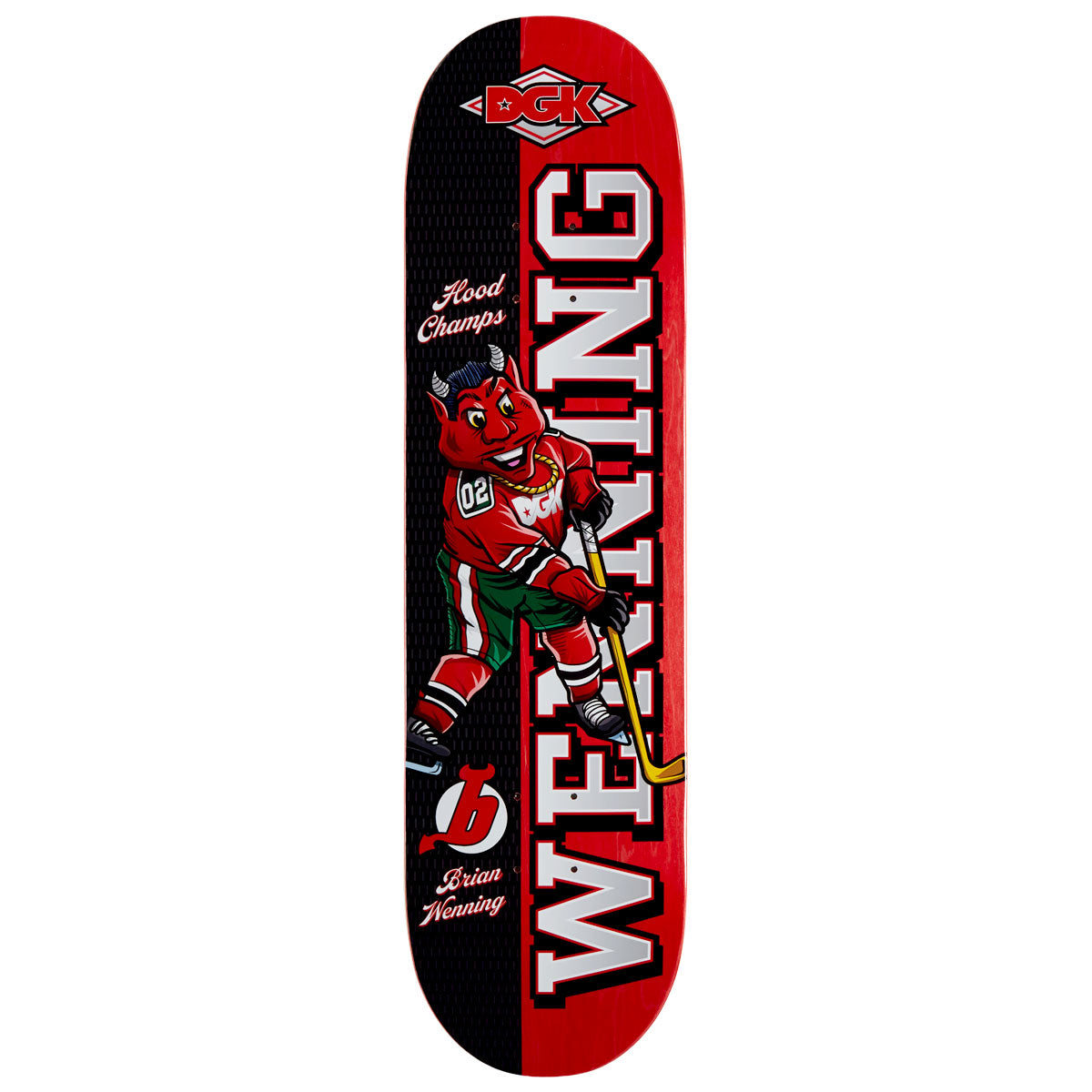 DGK Street Soldier Brian Wenning Skateboard Deck - 8.25