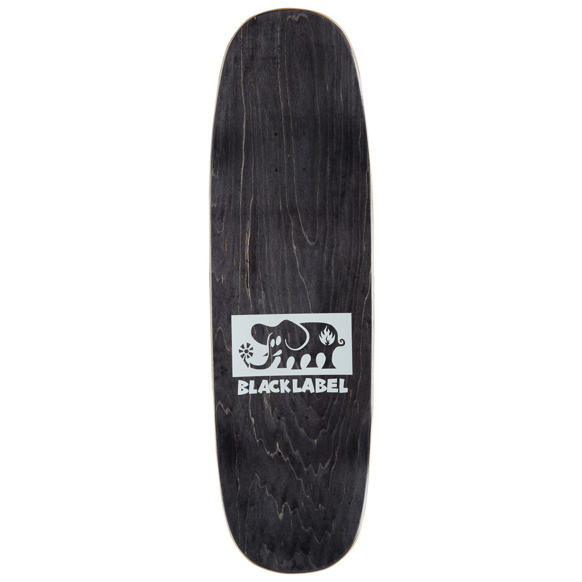 Black Label Matt Hensley Wingtips Tugboat Shape Skateboard Complete - 9.50