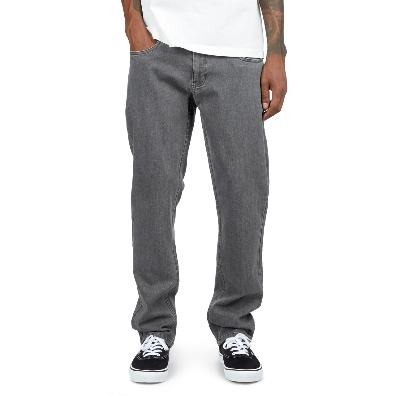 CCS Slim Stretch Denim Jeans - 12oz Grey image 1