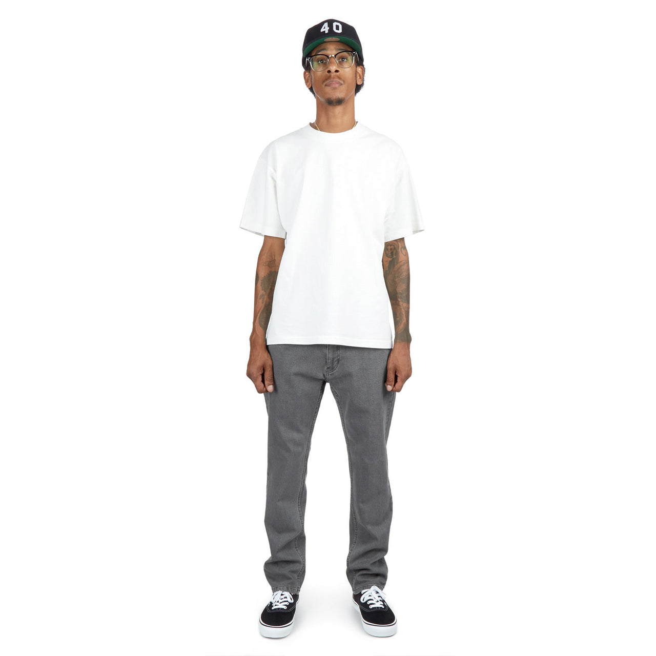 CCS Slim Stretch Denim Jeans - 12oz Grey image 4