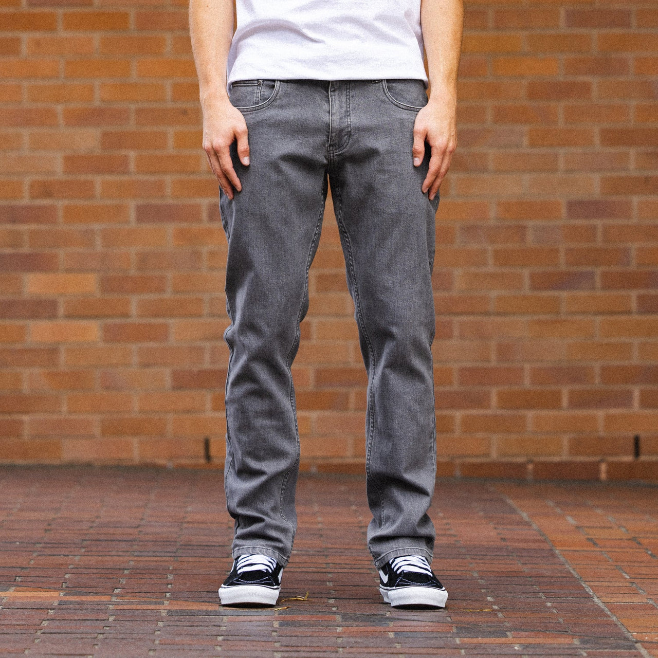 CCS Slim Stretch Denim Jeans - 12oz Grey image 2