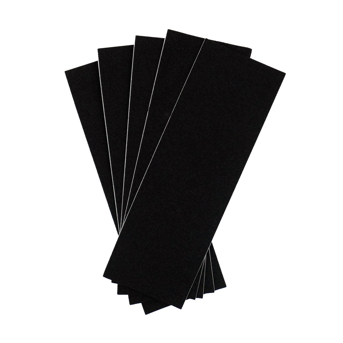 SlushCult That 5 Pack Of Slim Fingerboard Grip Tape - Black image 1