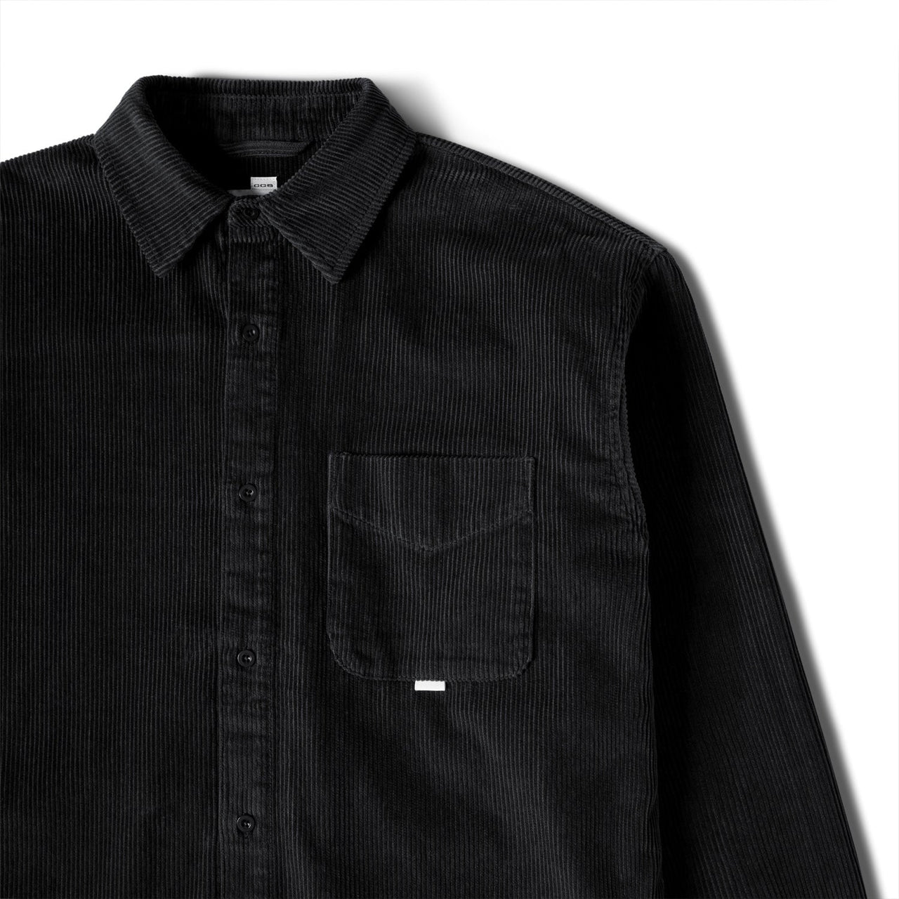 CCS Box Corduroy Shirt - Black image 5