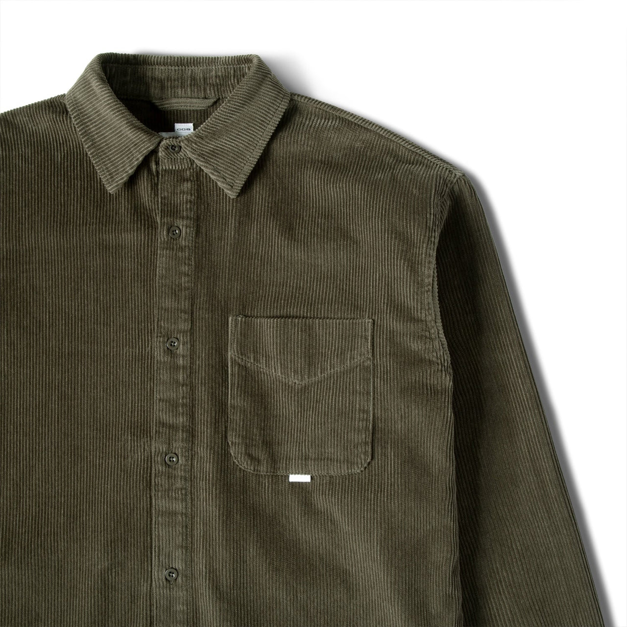 CCS Box Corduroy Shirt - Olive image 5