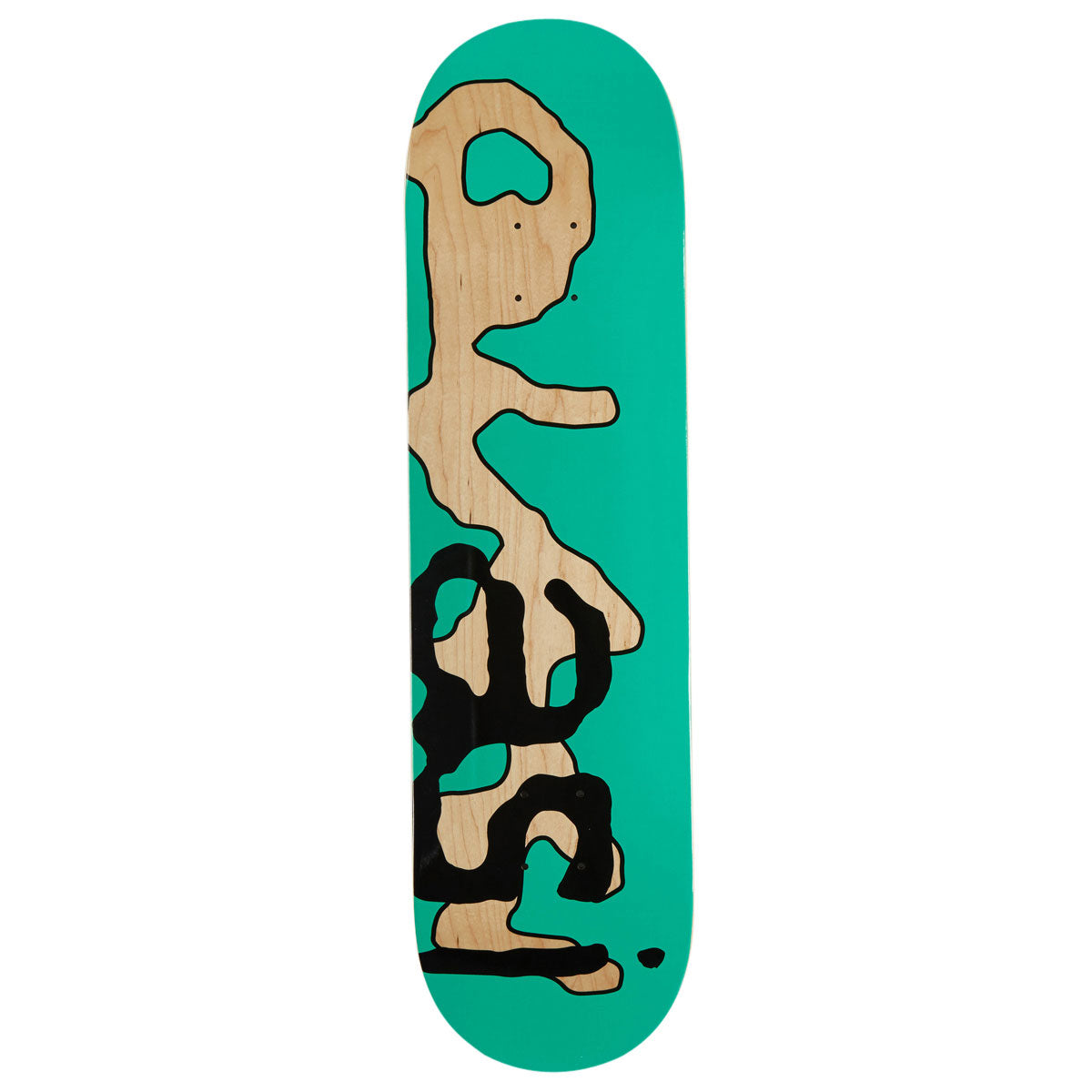 Quasi Lowercase Skateboard Deck - Natural - 8.25