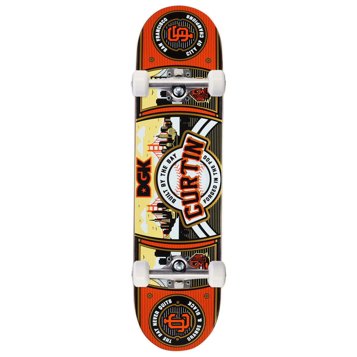 DGK In The Fog Curtin Skateboard Complete - 8.00