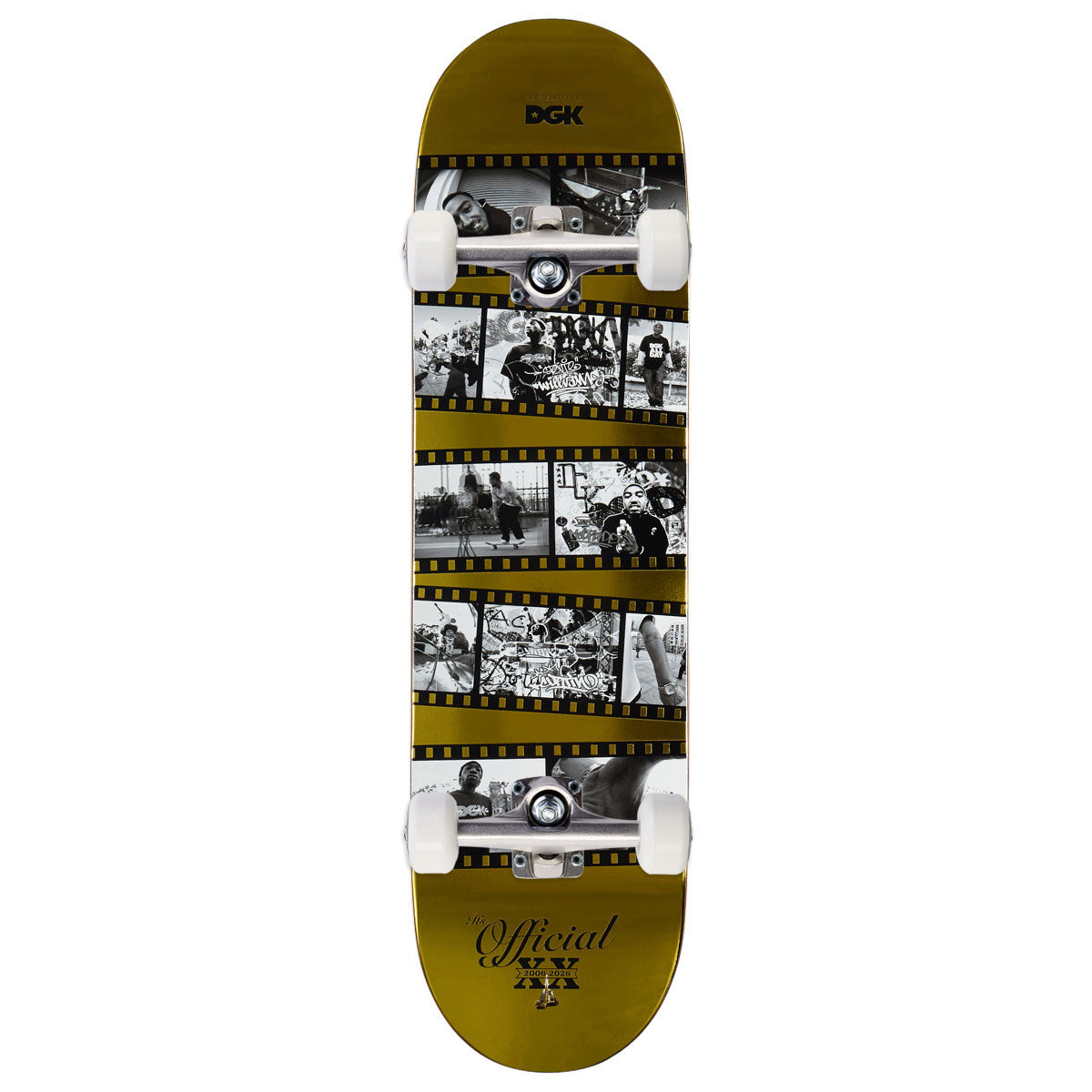 DGK It's Official Frames Skateboard Complete - Foil - 8.25