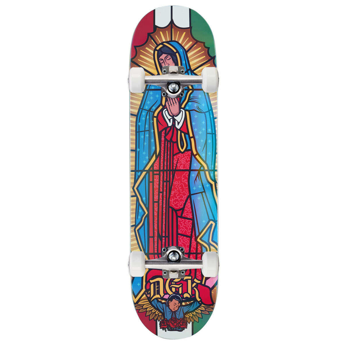 DGK Domingo Skateboard Complete - Holographic - 8.25