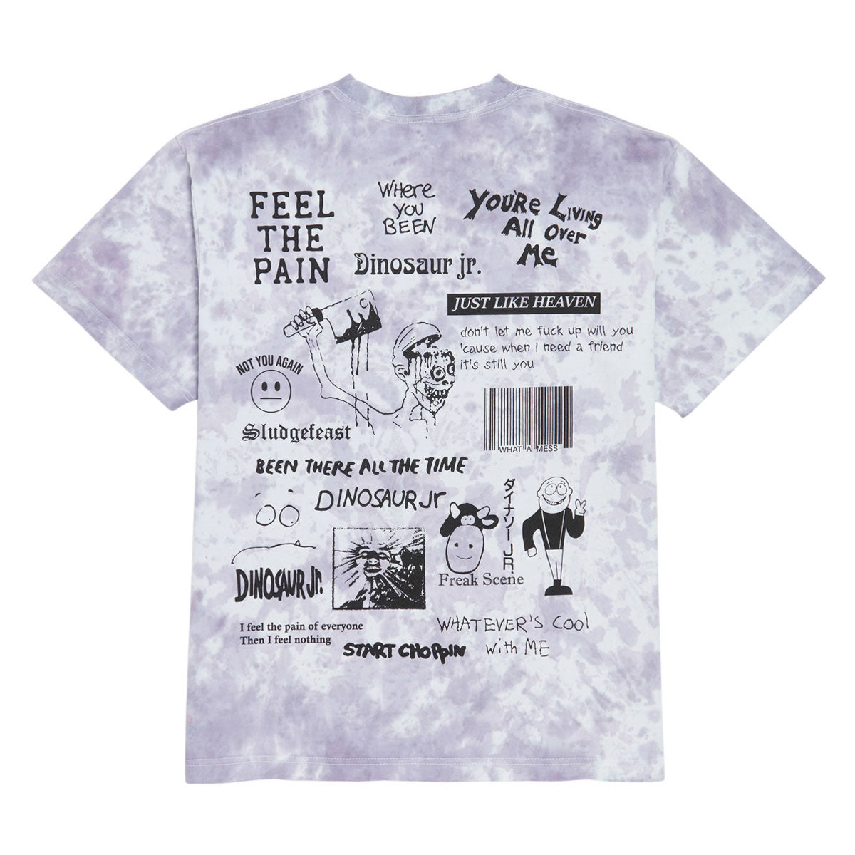 Color Bars x Dinosaur Jr Weirdness T-Shirt - Tie Dye image 1
