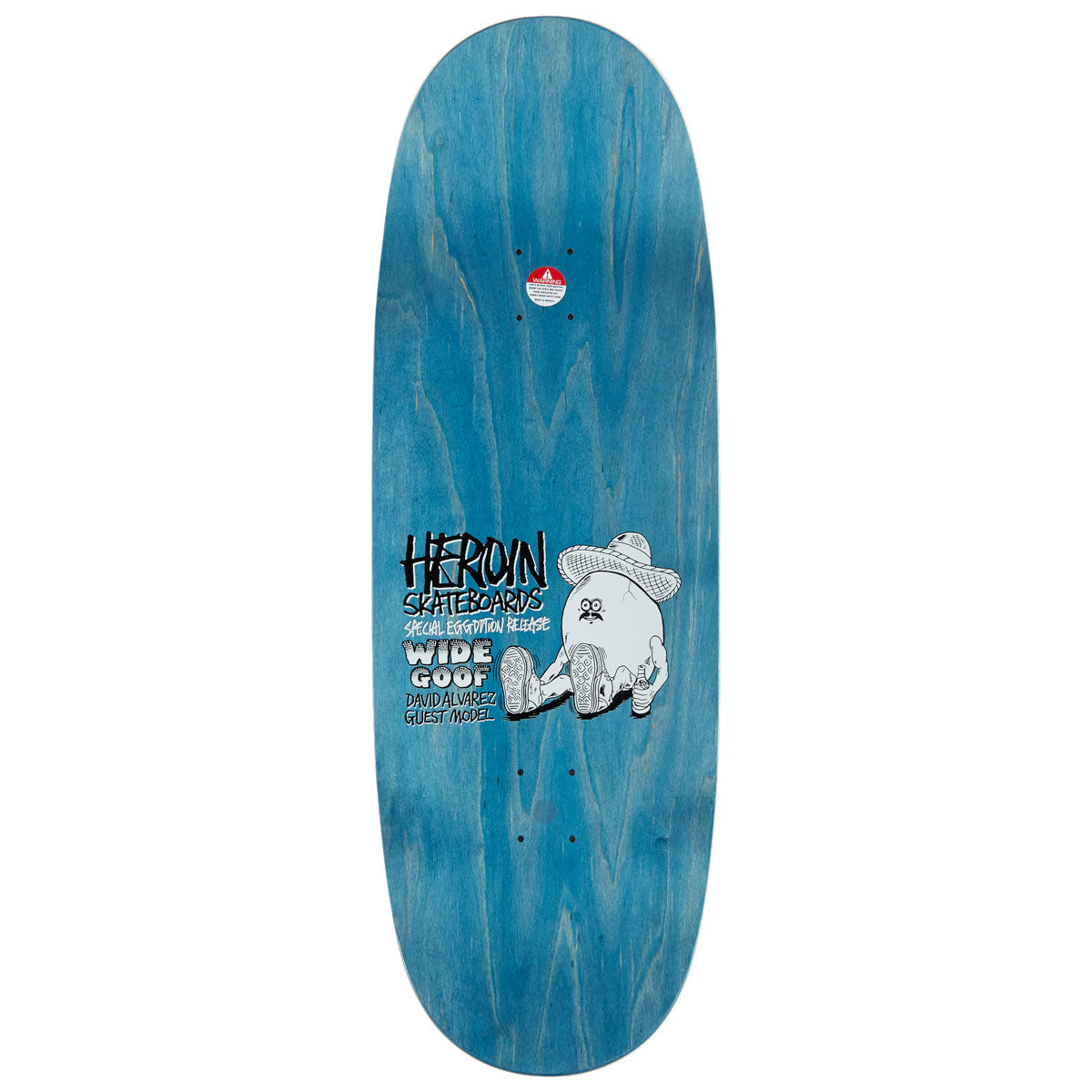 Heroin Goofy's Grande Egg Skateboard Complete - 10.75 image 2