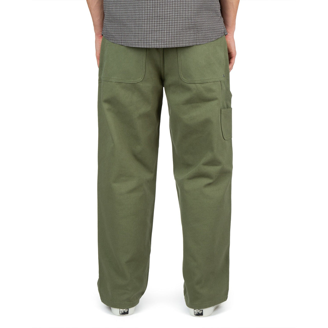 CCS Baggy Straight Canvas Pants - Olive image 4