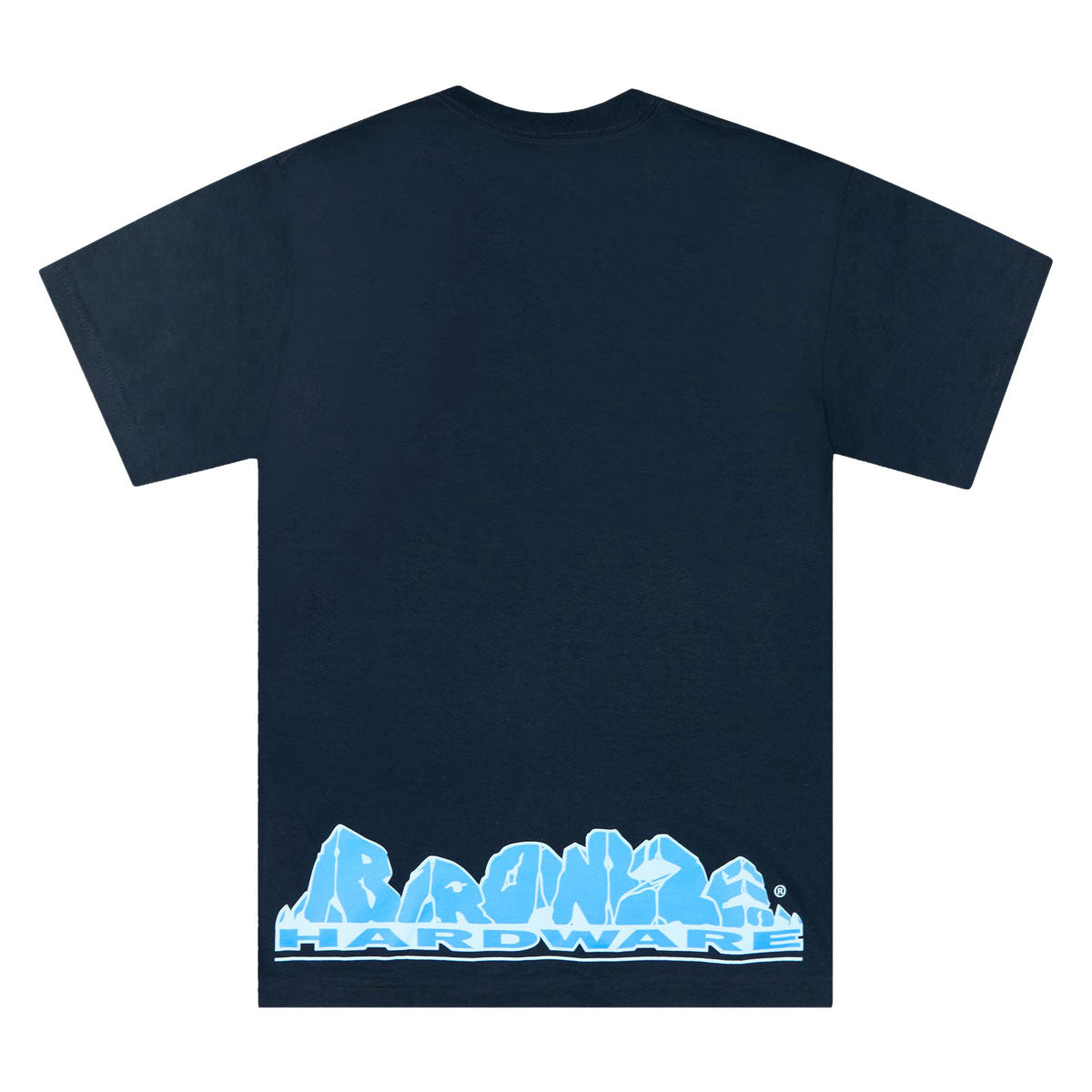 Bronze 56k Rock Hard T-Shirt - Navy image 1