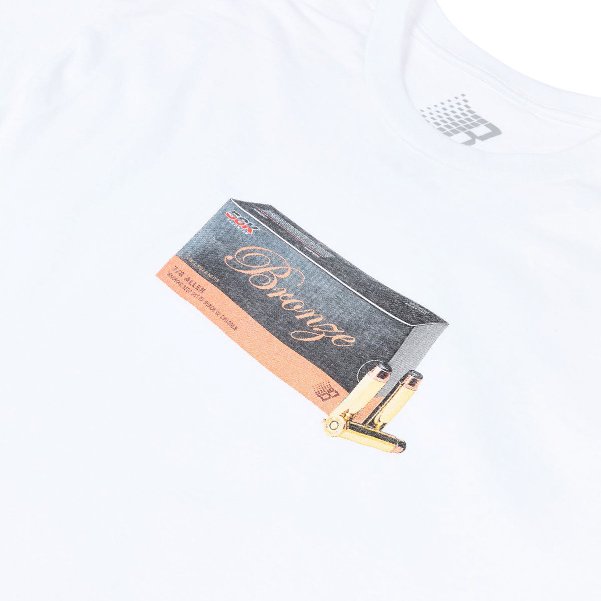 Bronze 56k Bullet T-Shirt - White image 2