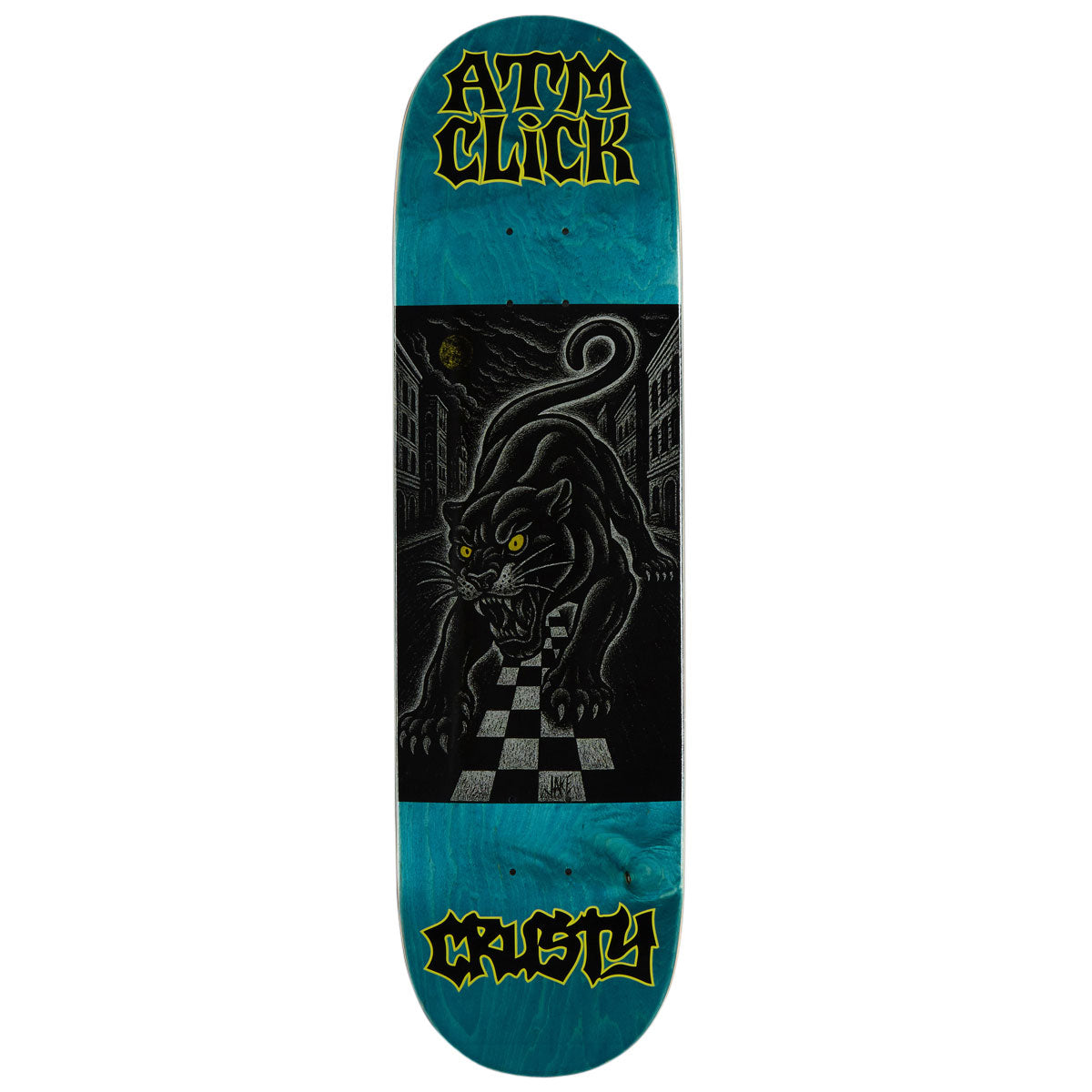 ATM Chris Weissmann Panther Skateboard Deck - 8.50