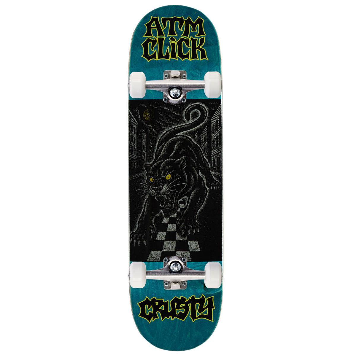 ATM Chris Weissmann Panther Skateboard Complete - 8.50