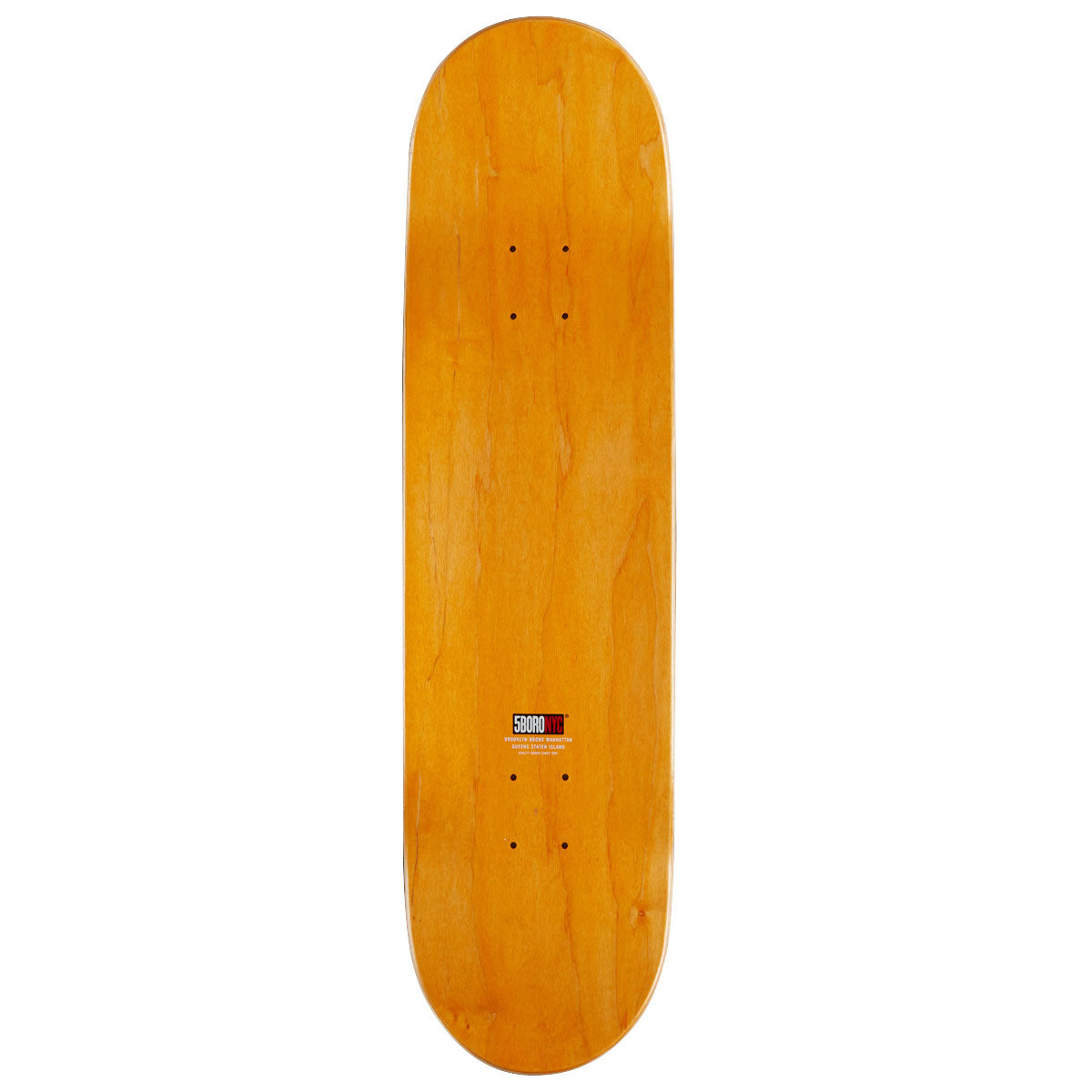 5Boro Flower Seed Packaging White Flower Skateboard Deck - 8.50