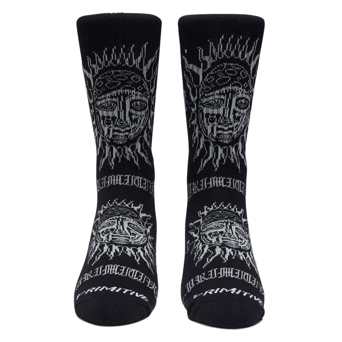 Primitive x Sublime Day Shift Socks - Black image 3