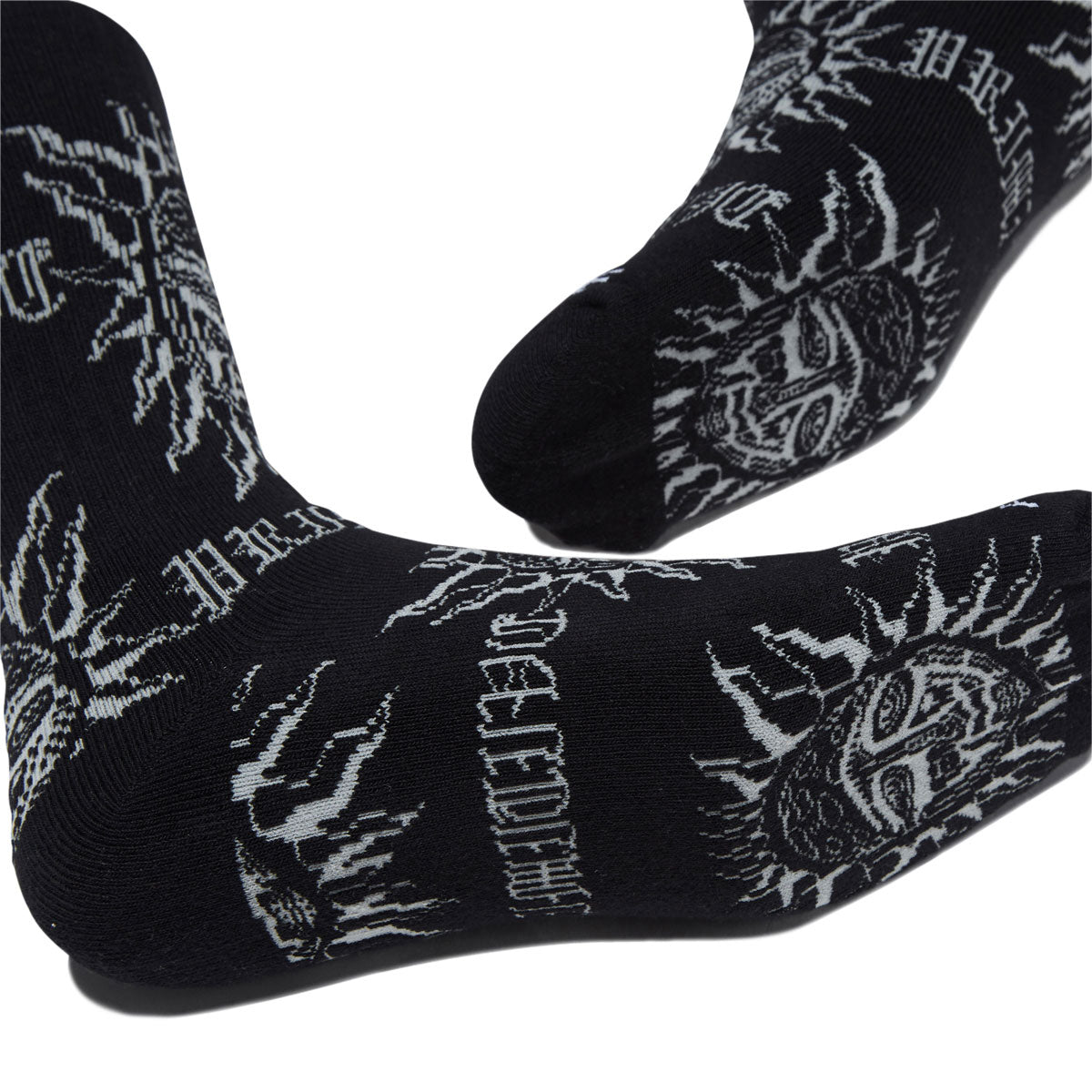 Primitive x Sublime Day Shift Socks - Black image 5