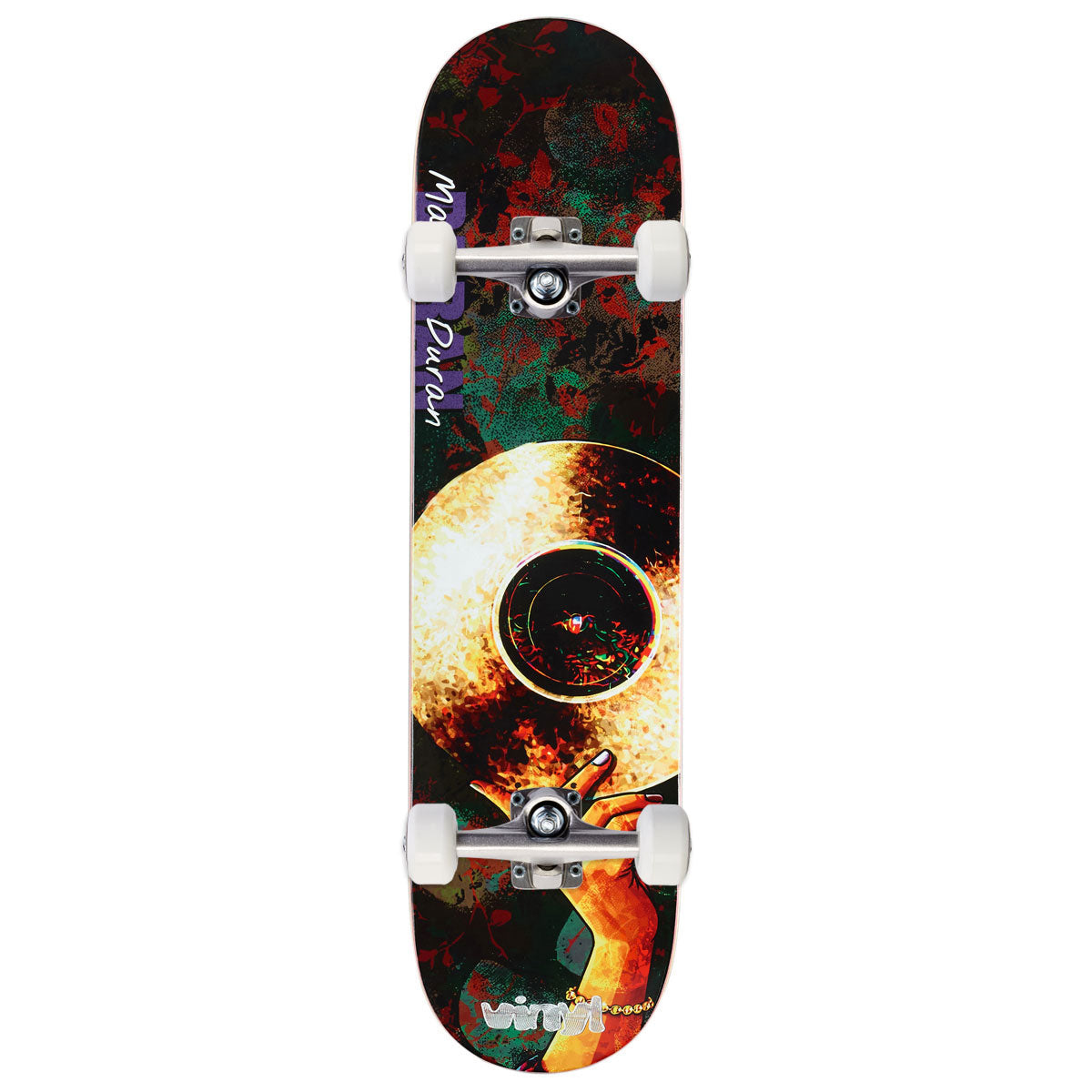 Vinyl Duran Record Skateboard Complete - 8.00