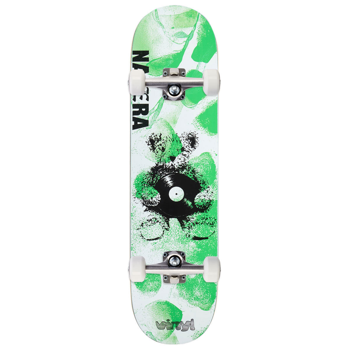 Vinyl Najera Bear Record Skateboard Complete - 8.125