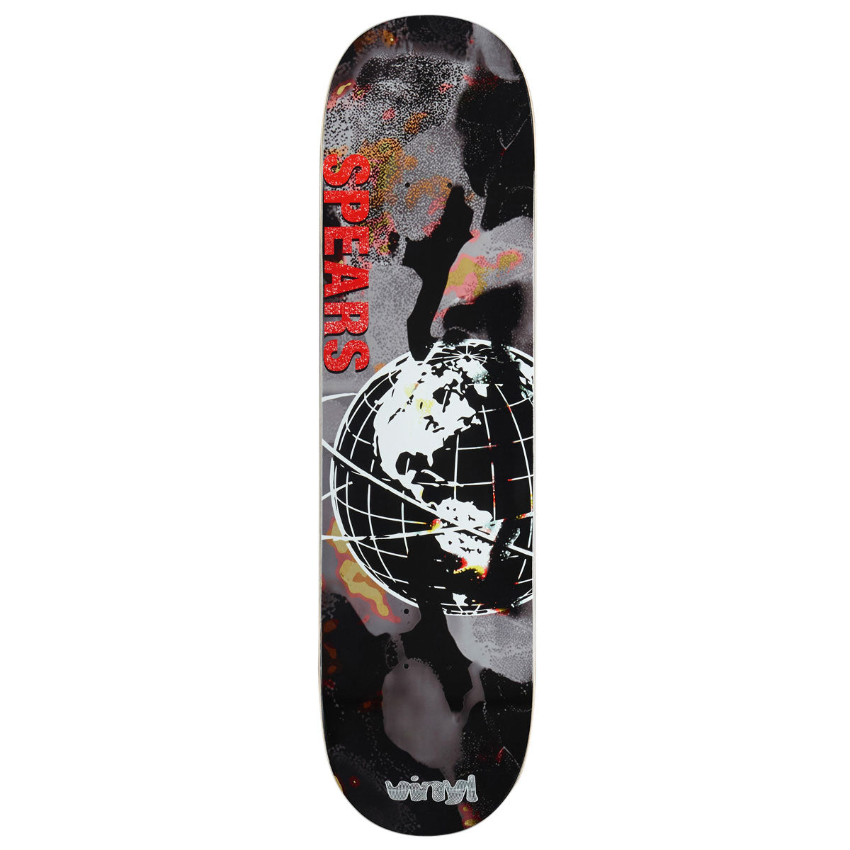 Vinyl Spears Globe Skateboard Deck - 8.25