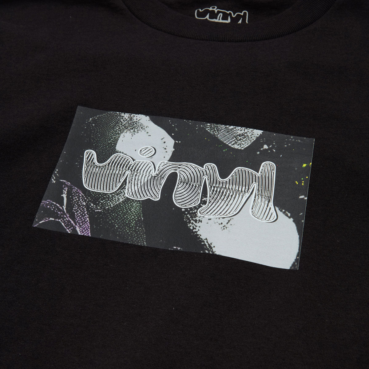 Vinyl Bubble T-Shirt - Black image 2