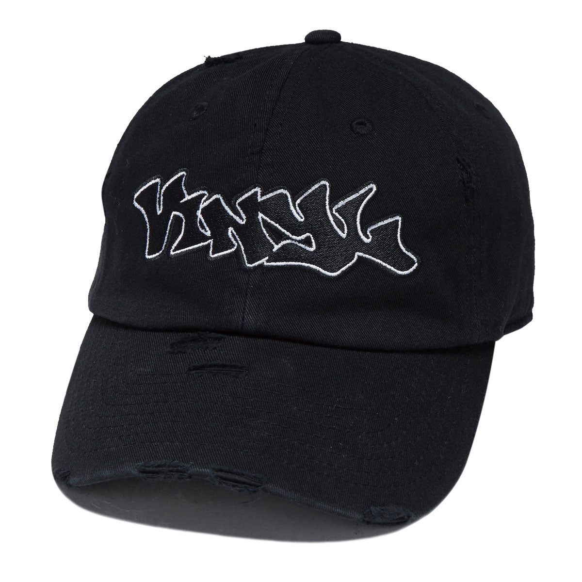 Vinyl Graffiti Dad Hat - Washed Black image 1