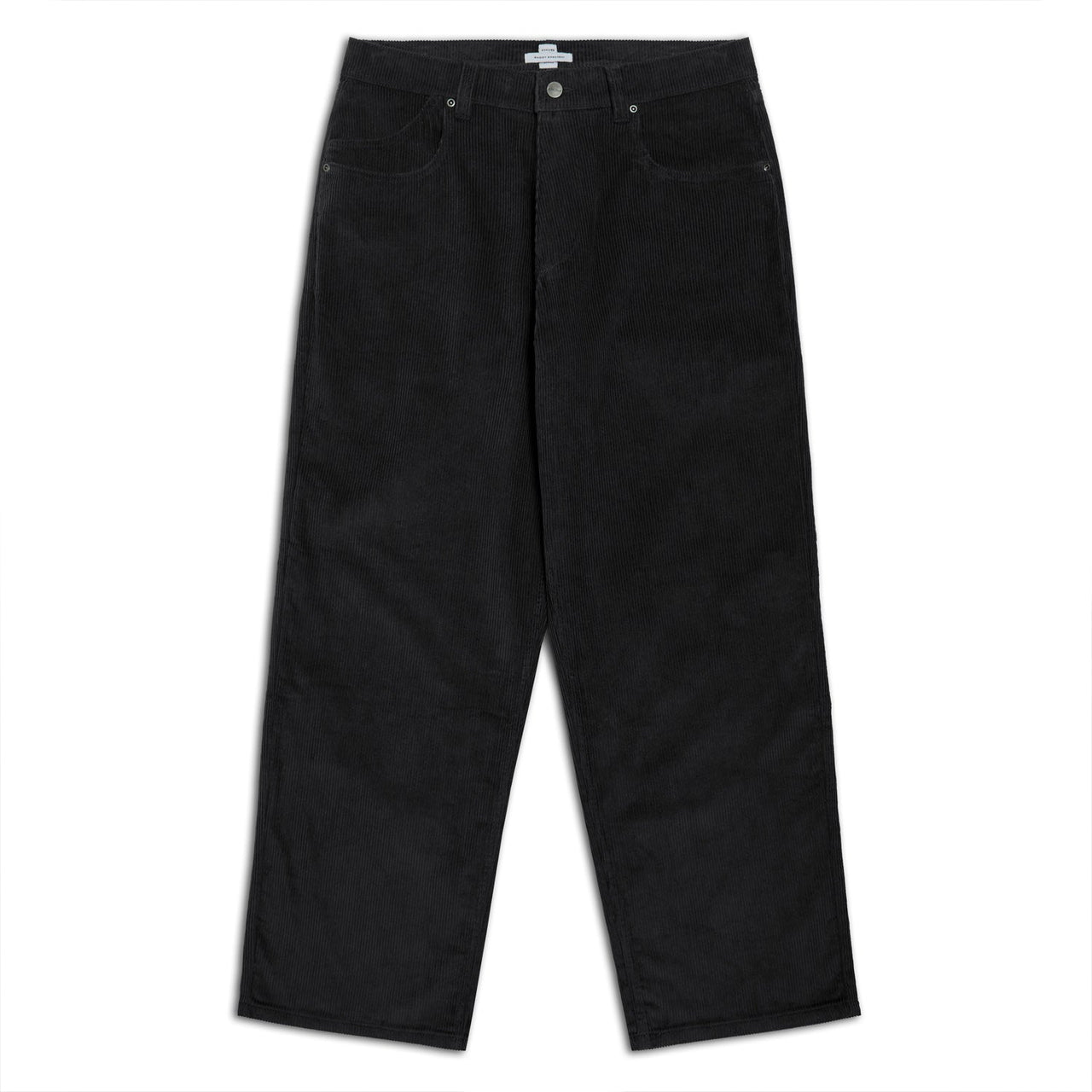 CCS Baggy Straight Cordurory Pants - Black image 3
