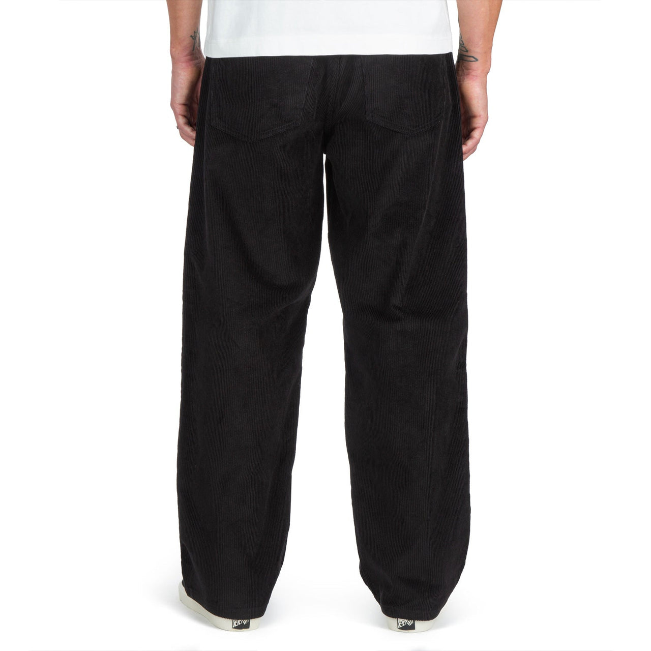CCS Baggy Straight Cordurory Pants - Black image 4