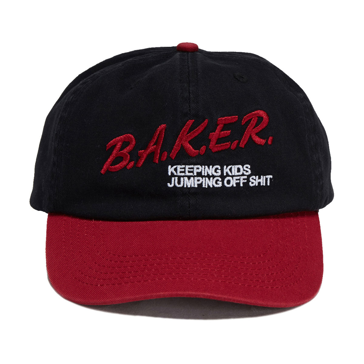 Baker Narc Dad Hat - Black/Red image 5