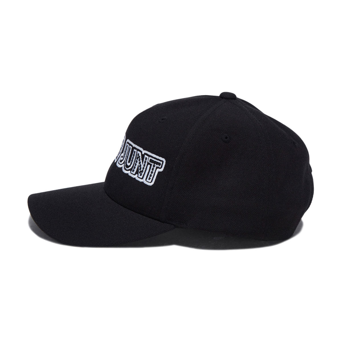 Shake Junt Stretch Logo Snapback Hat - Black image 3
