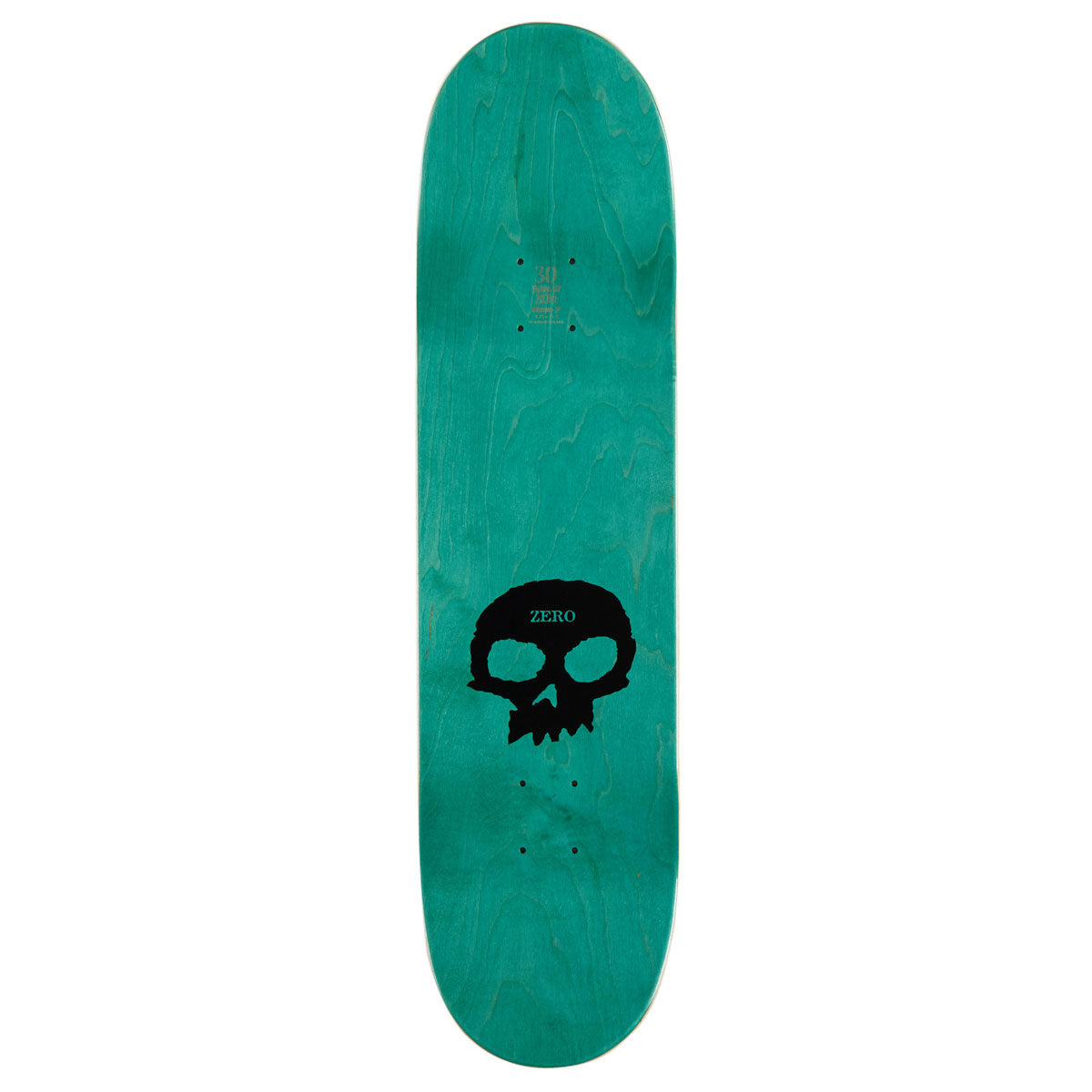Zero Single Skull R7 Skateboard Deck - 8.25
