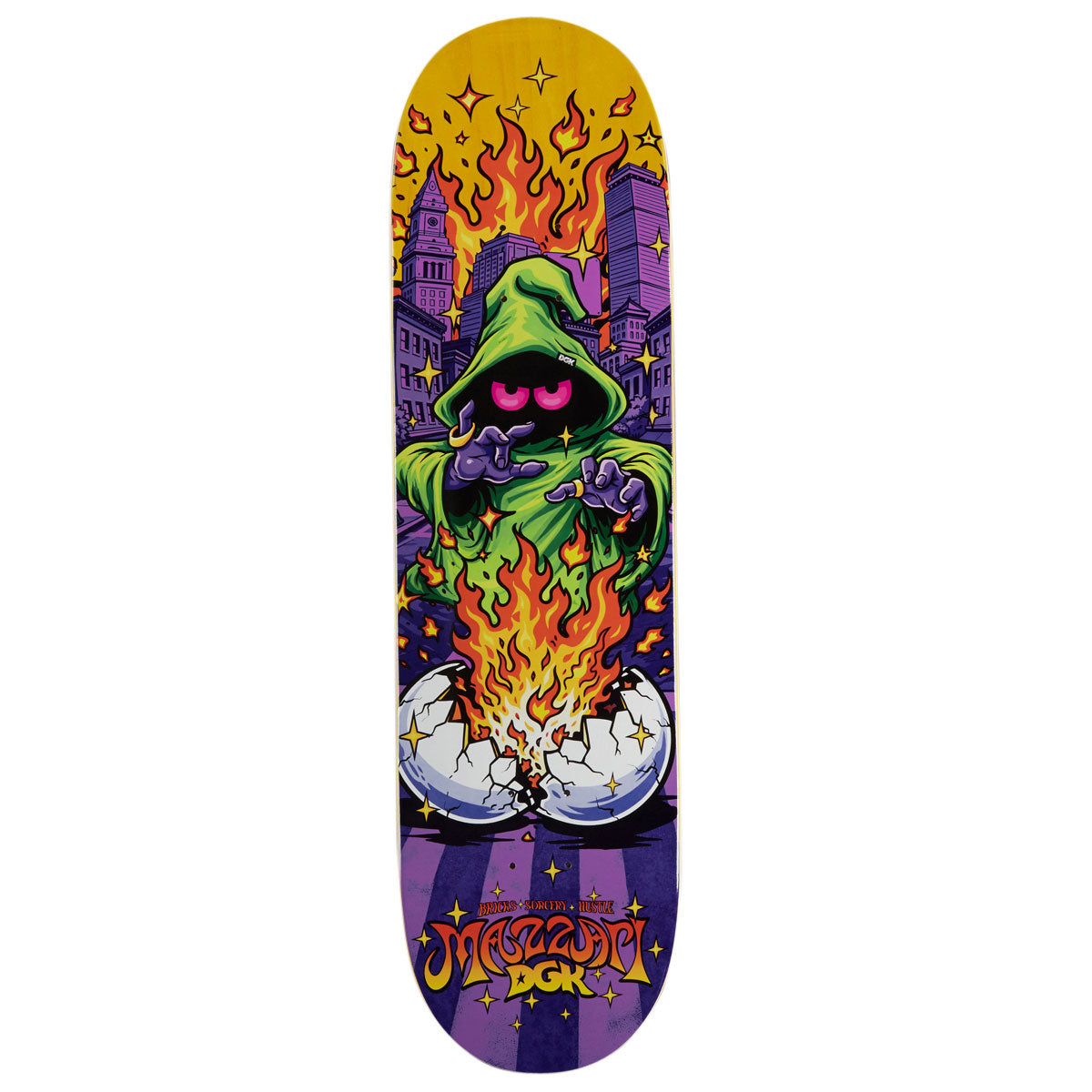 DGK Bricks & Sorcery Mazzari Skateboard Deck - 8.38