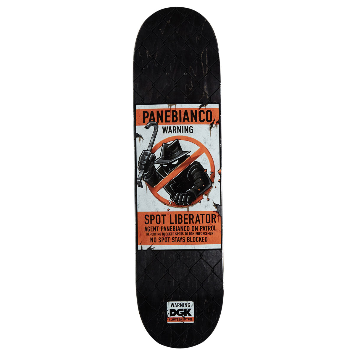 DGK Street Soldier Liberator Panebianco Skateboard Deck - 8.06