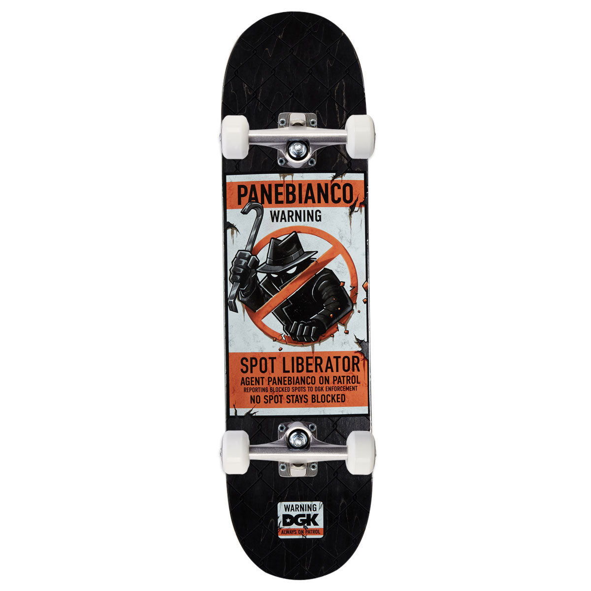 DGK Street Soldier Liberator Panebianco Skateboard Complete - 8.06