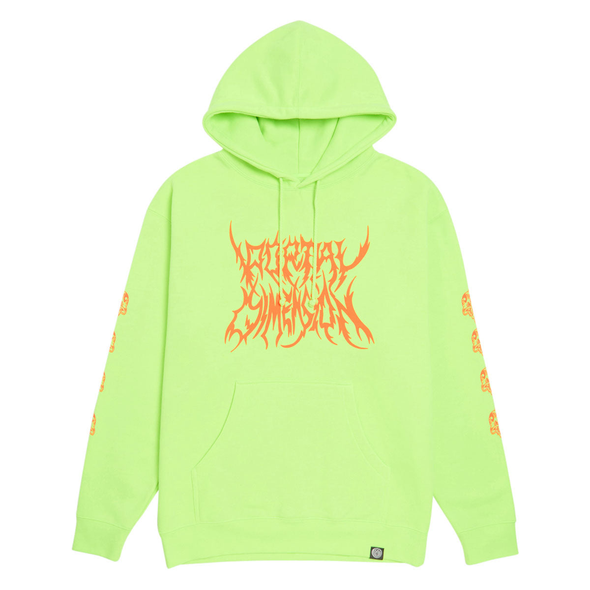 Portal Dimension Drool Hoodie - Yellow image 1