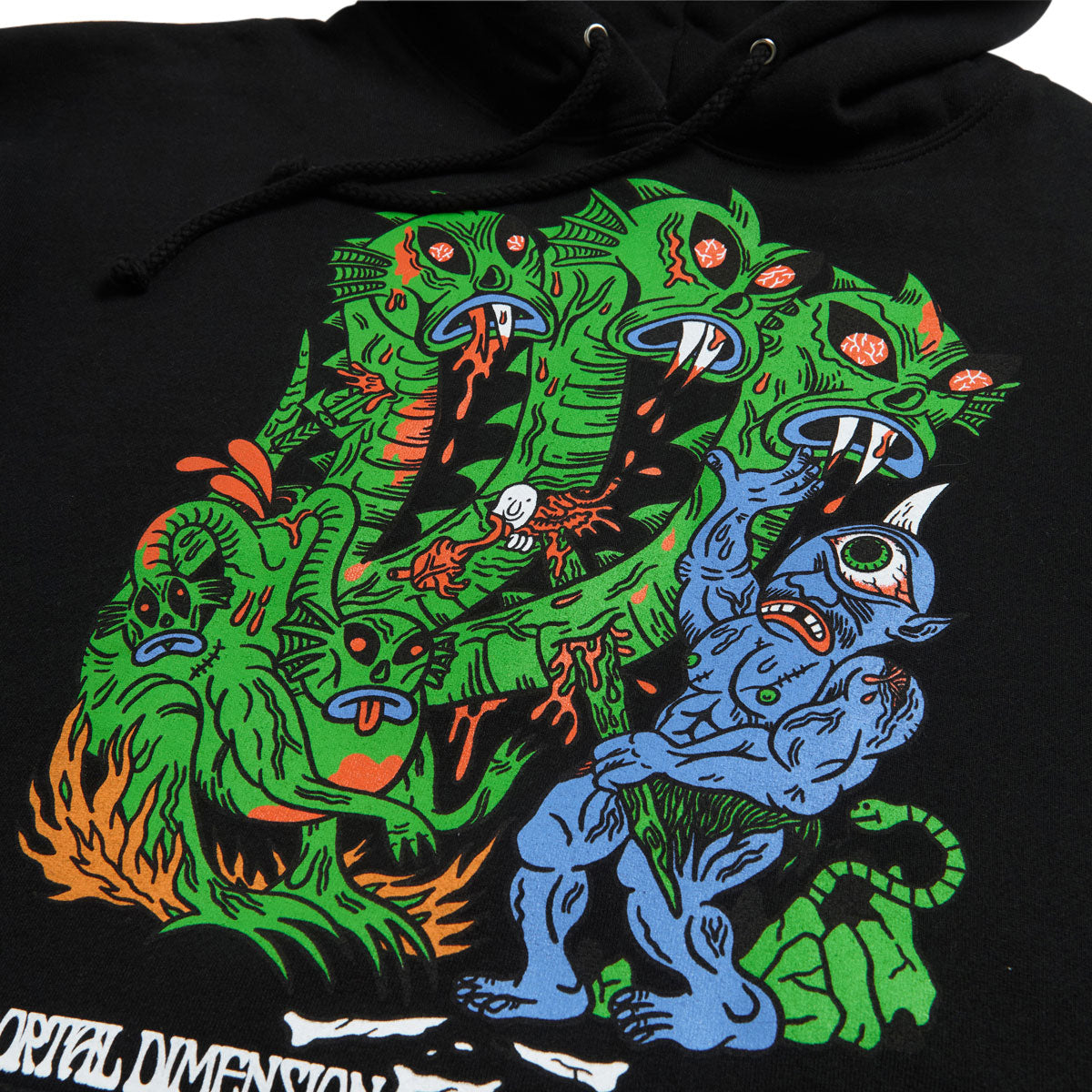 Portal Dimension Serpent Hoodie - Black image 2