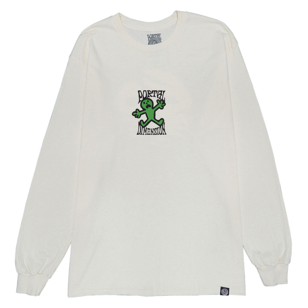 Portal Dimension Crab Long Sleeve T-Shirt - Natural image 1
