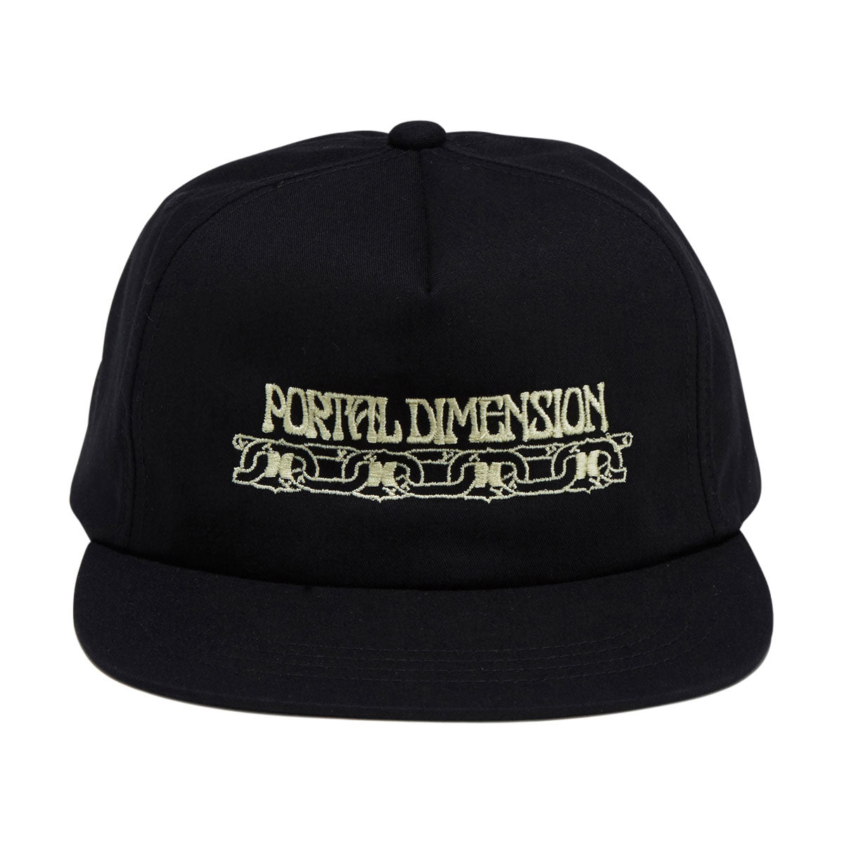 Portal Dimension Broken Chain Hat - Black image 5