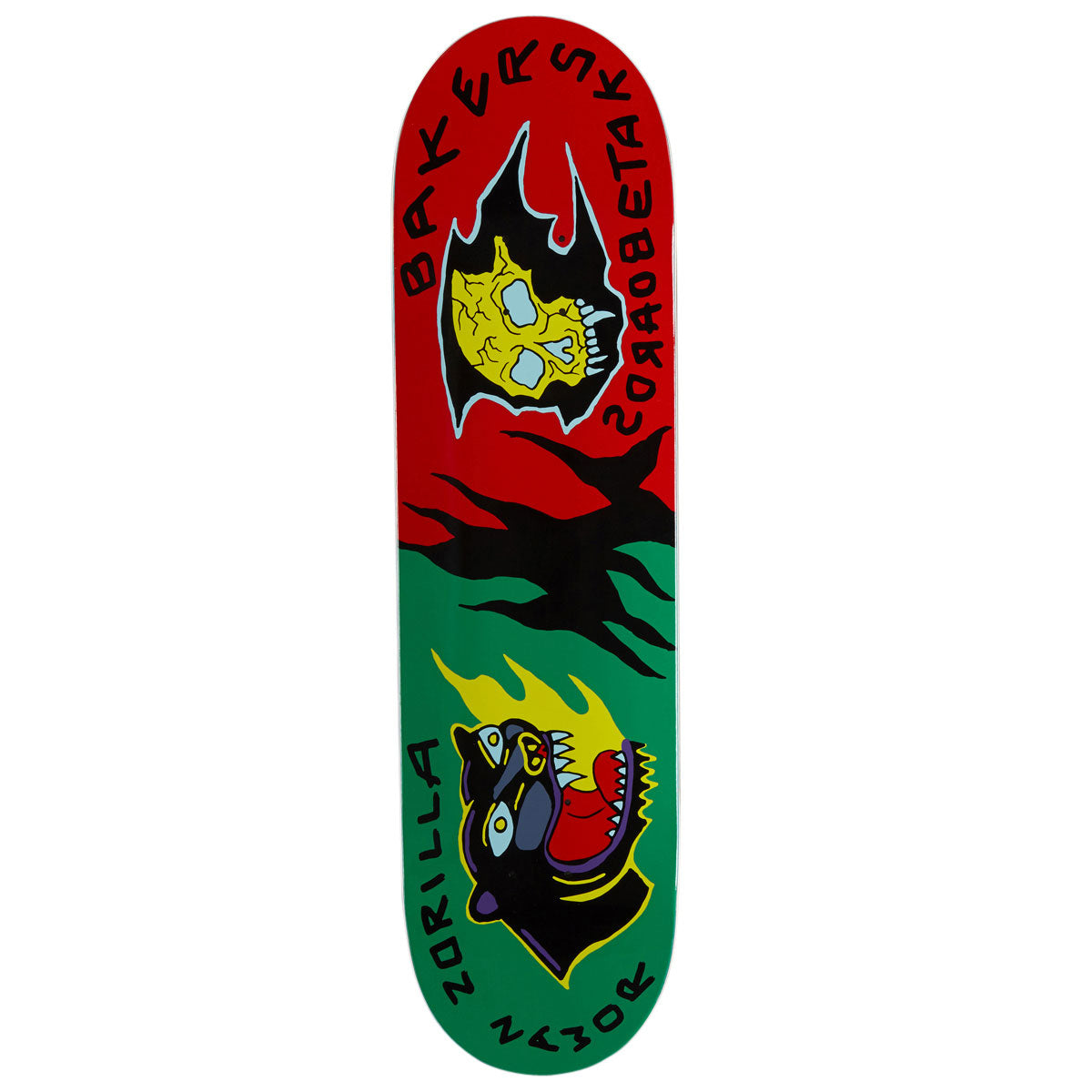 Baker Rowan Zorilla Scenario Skateboard Deck - 8.25