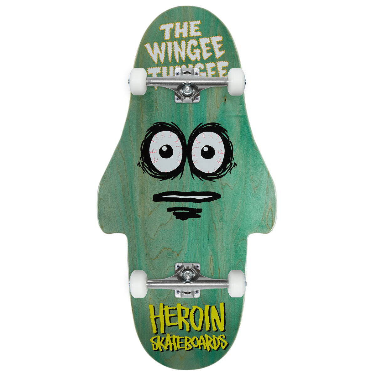 Heroin Wingy Thingee Skateboard Complete - 15.25